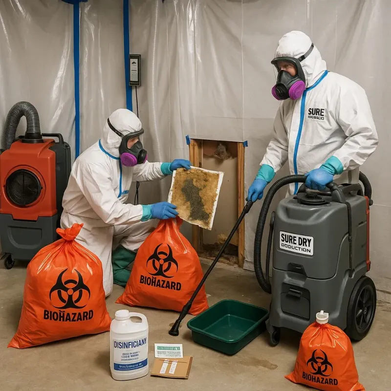 Contaminated Water Handling Protocols process in Woodville, TX